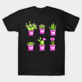 Cactuses and succulents T-Shirt